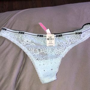 Pink Thong Size M - Never Worn